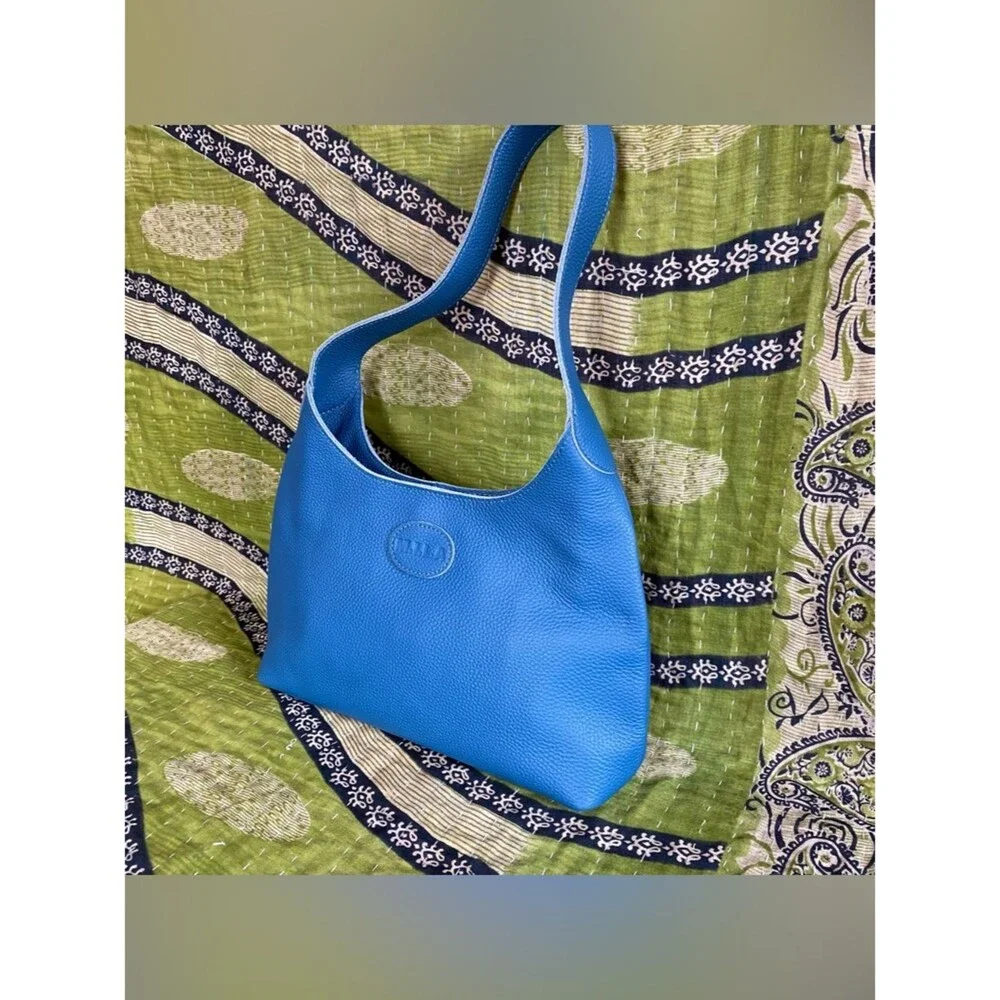 NWOT M.I.L.A Royal Blue Celina Leather High Quality Hobo Bag Best Selling Style